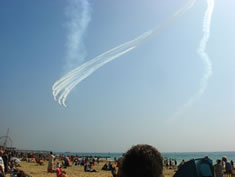 Red Arrows at Bournemouth Air Festival